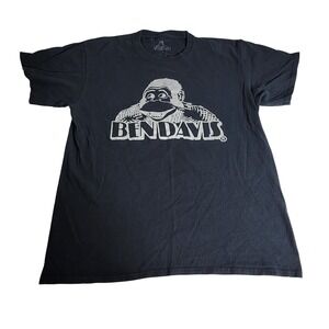 Ben Davis Mens Large Black Gorilla Logo Graphic Short Sleeve T-Shirt